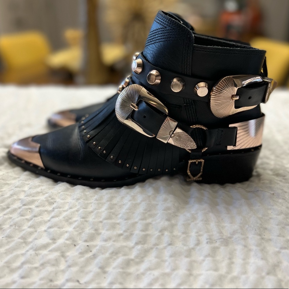 Ivy kirzhner leather western boot